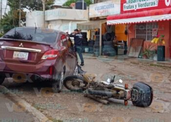 accidente con motociclistas en Tampico