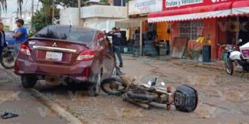 accidente con motociclistas en Tampico
