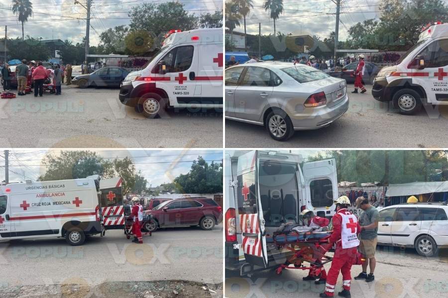 adulta mayor lesionada en Ciudad Victoria