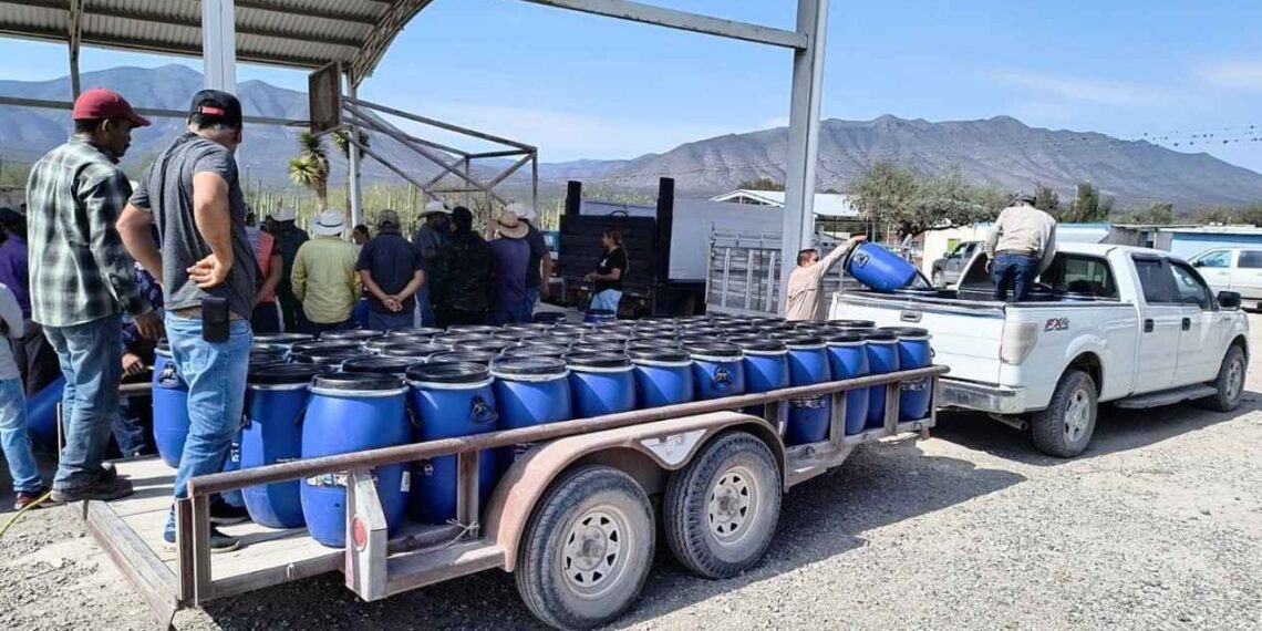 agua potable en Bustamante