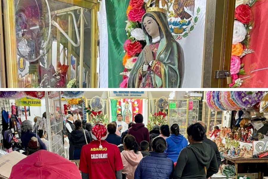 altar Virgen de Guadalupe Ciudad Victoria