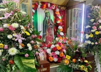 altar Virgen de Guadalupe Ciudad Victoria