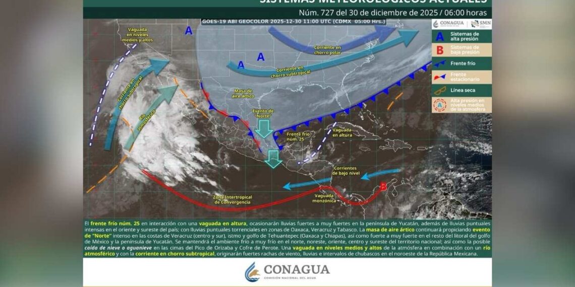 amanecer frío en nuevo laredo