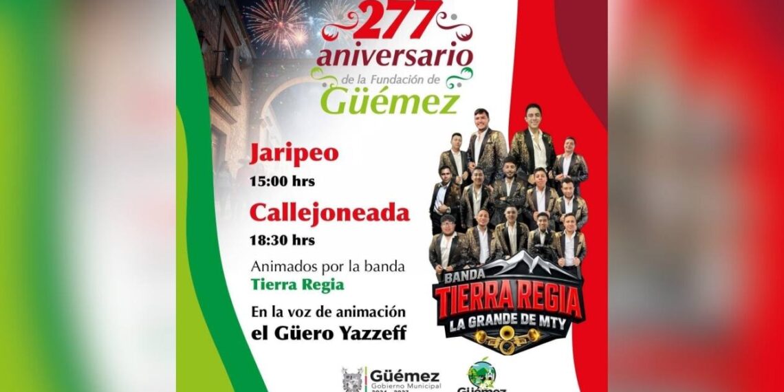 aniversario 277 en Güémez