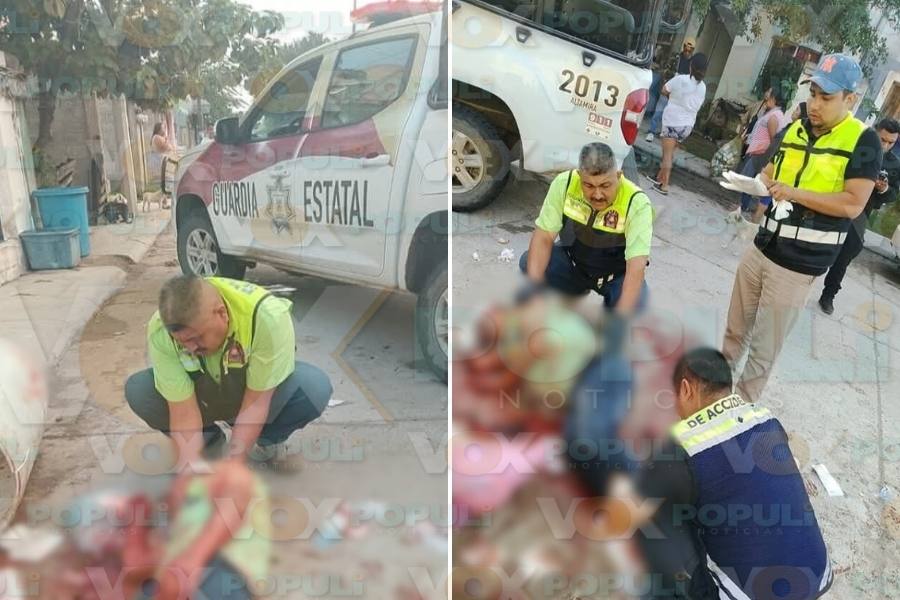 ataque con machete a hombre en altamira
