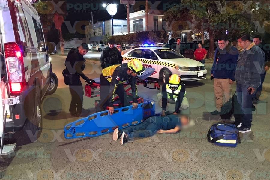 atropellan hoy a mujer en cruce de ciudad victoria