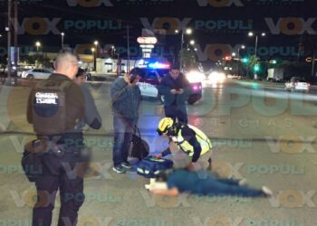atropellan hoy a mujer en cruce de ciudad victoria