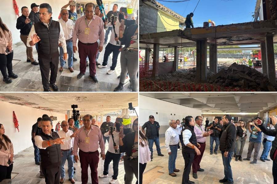 avance remodelación central autobuses en victoria