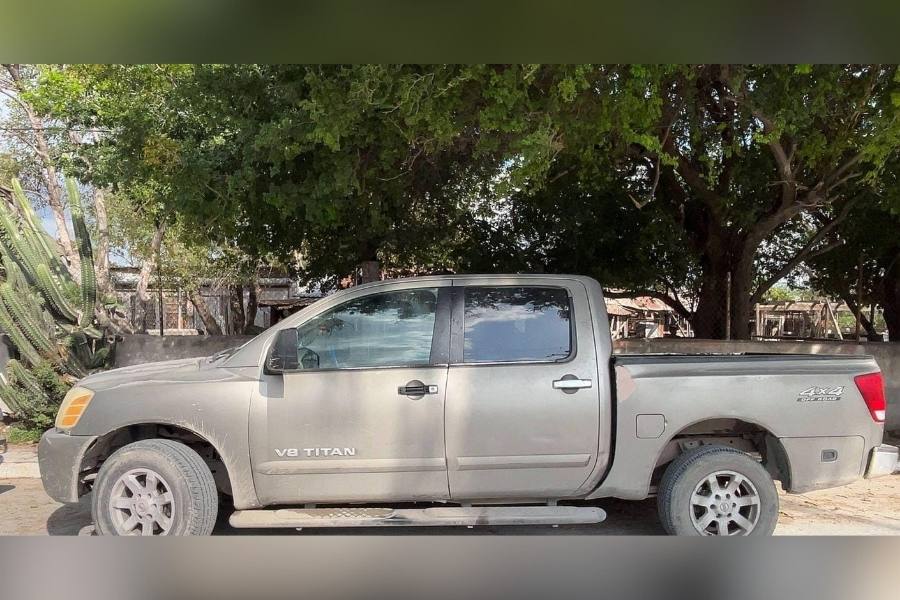 camioneta con reporte de robo en Reynosa