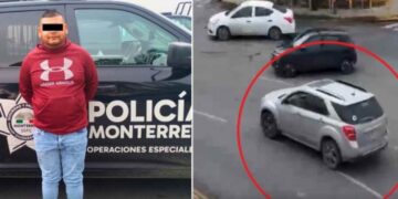 camioneta robada en Monterrey