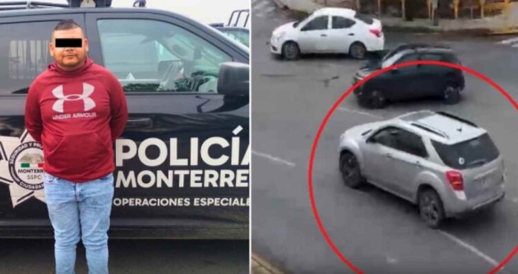 camioneta robada en Monterrey