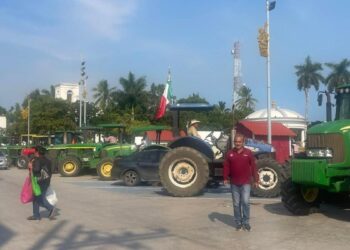 caravana agrícola en Altamira