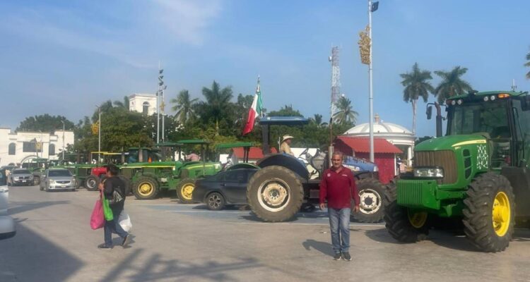 caravana agrícola en Altamira