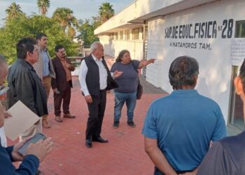 casos de supervisores escolares en Matamoros