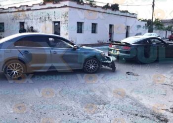 choque con auto deportivo en Ciudad Victoria