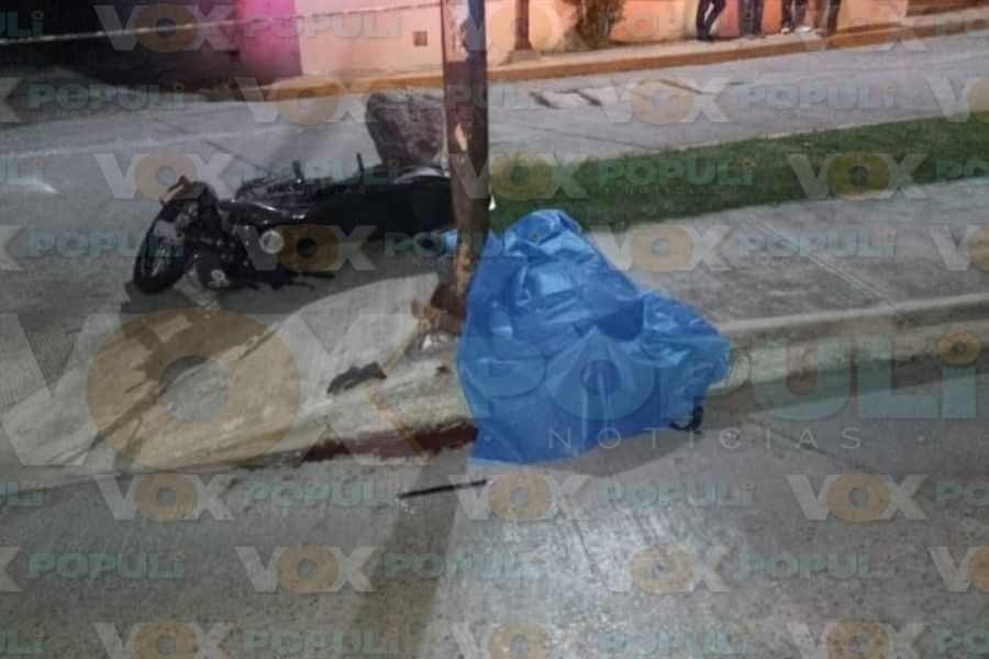 choque contra poste en tancol en tampico