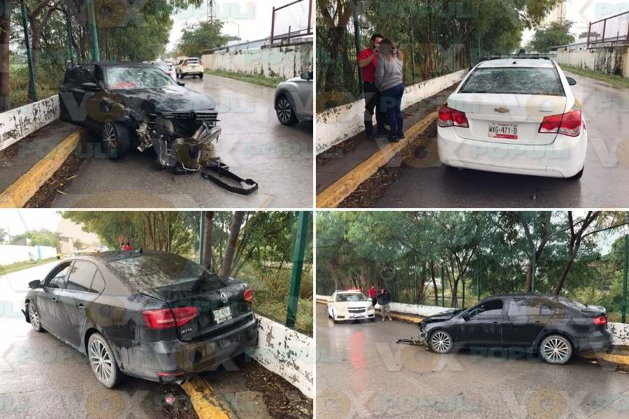 choque eje vial en victoria