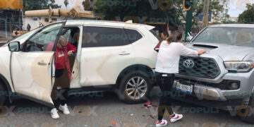 choque en Victoria deja una lesionada