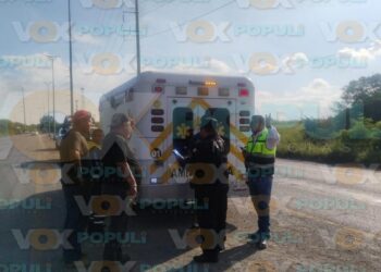 choque entre motocicleta y camión en altamira