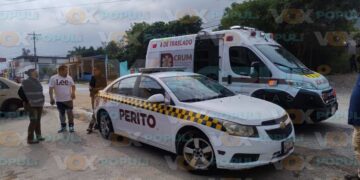 choque frontal de motociclistas en Victoria