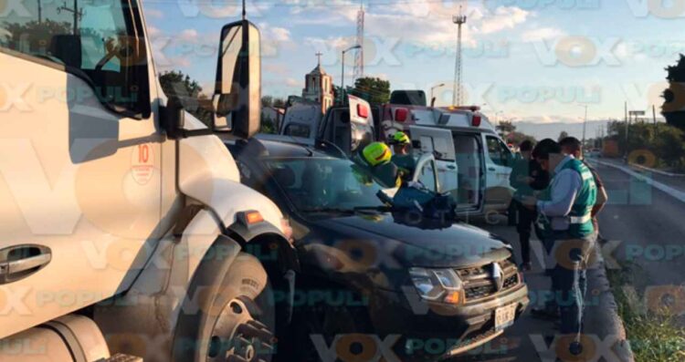 choque grave en Victoria a Monterrey