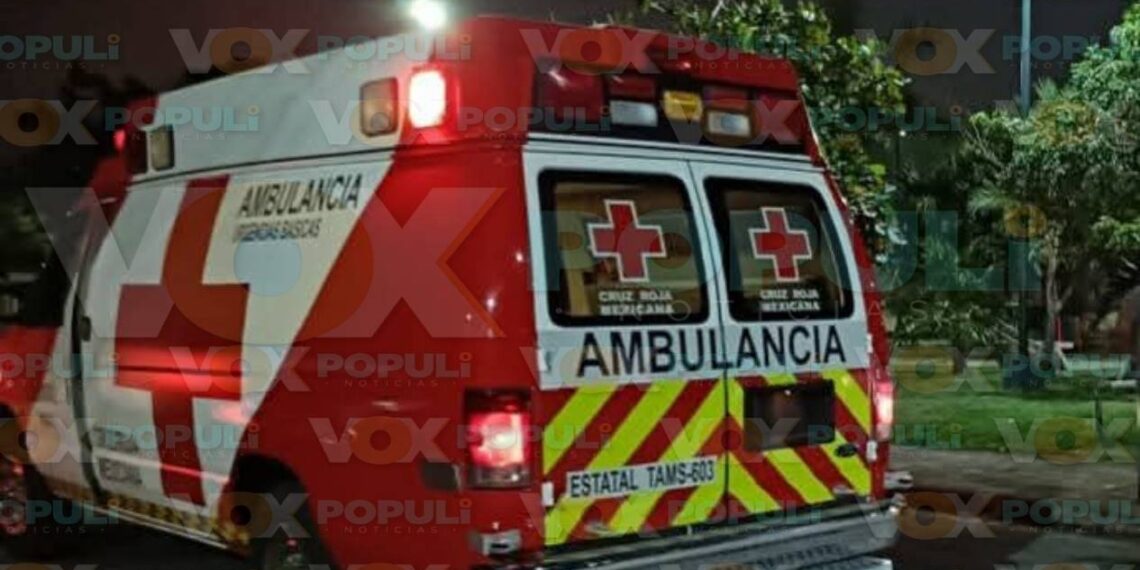 choque panteón Las Chacas en Madero