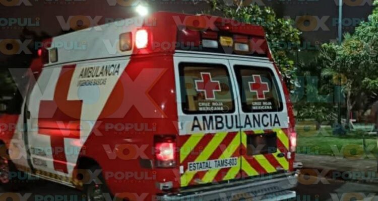 choque panteón Las Chacas en Madero