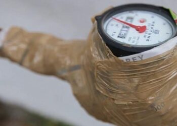 cuidar medidores de agua en frío