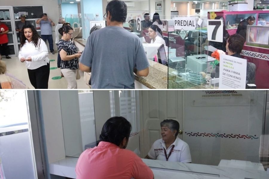 descuento total en recargos en Madero