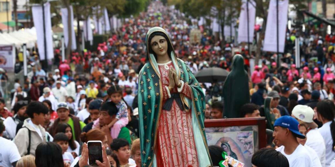 _devoción rumbo a la Basílica de Guadalupe