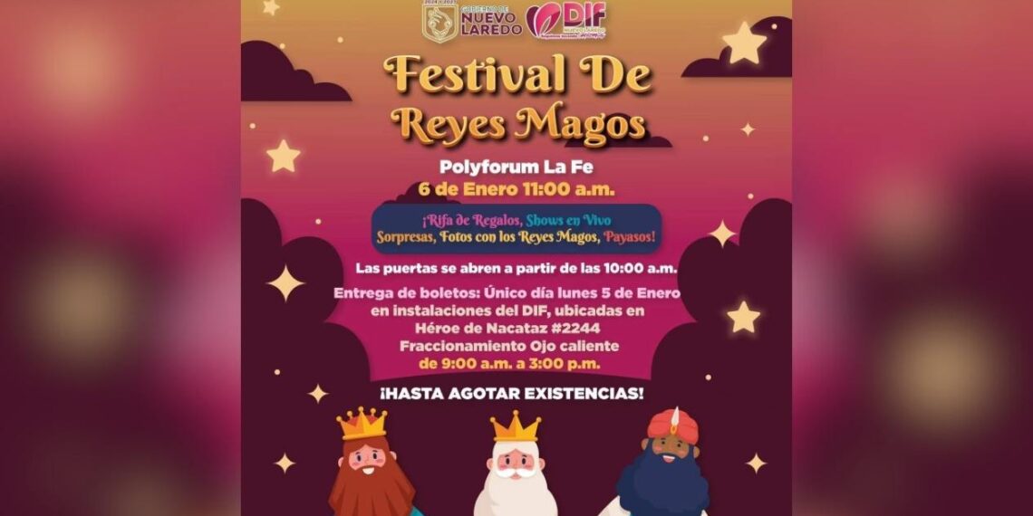 festival de reyes magos en nuevo laredo