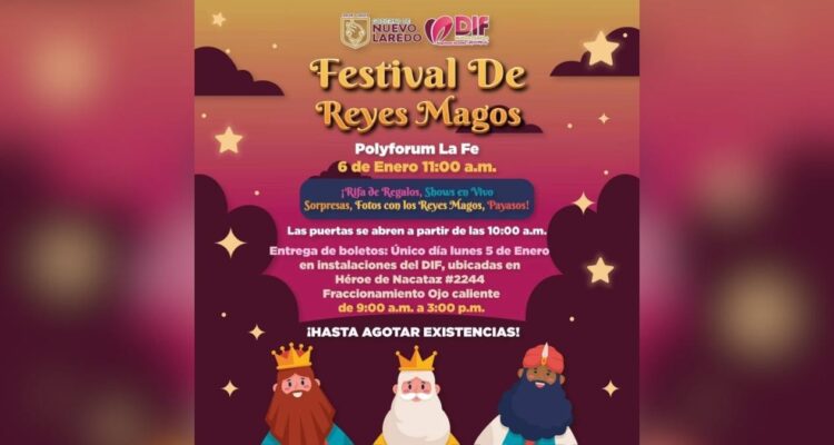 festival de reyes magos en nuevo laredo
