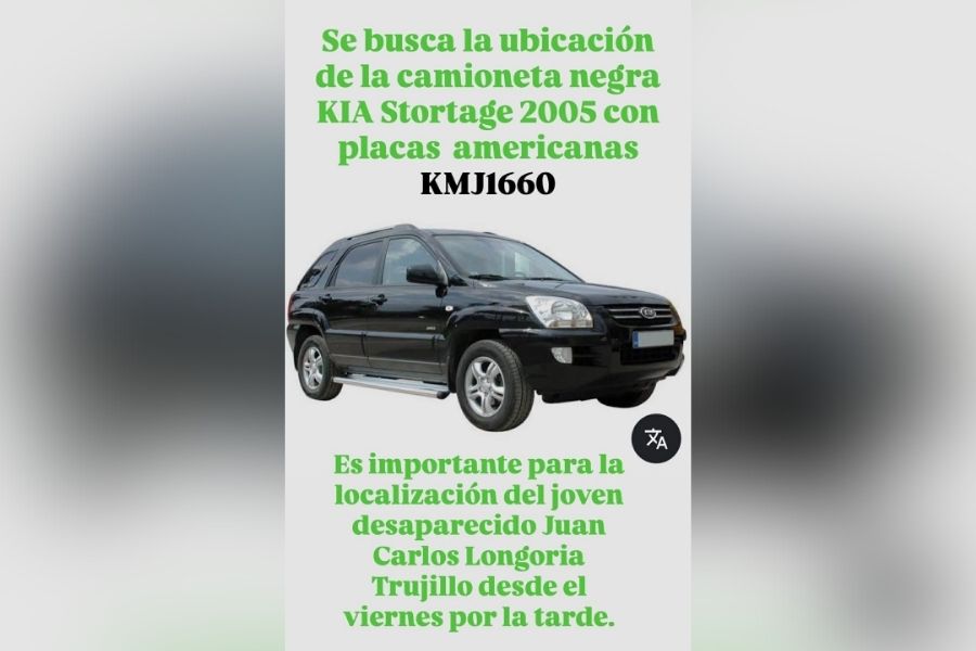 joven desaparecido en Matamoros