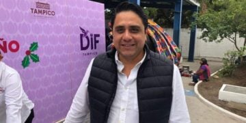 limpieza en zona norte de Tampico