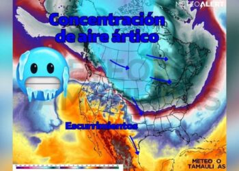 masa de aire ártico México