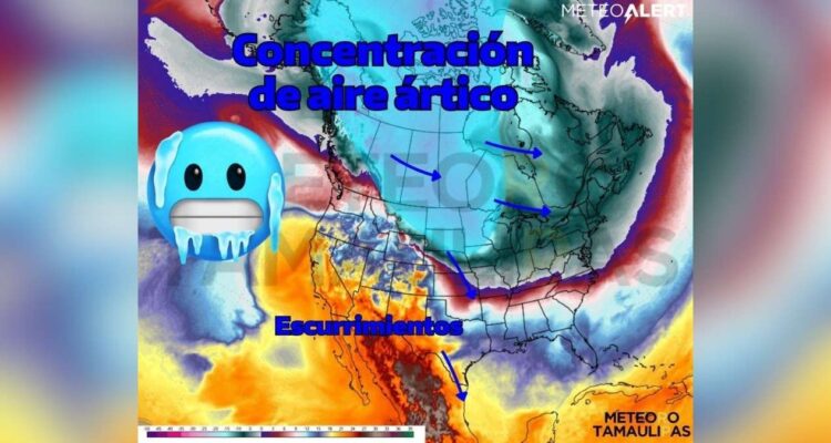 masa de aire ártico México