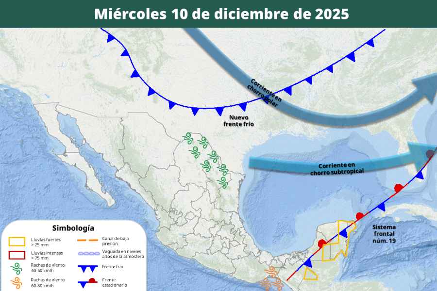 miércoles con lluvias intensas en México (1)