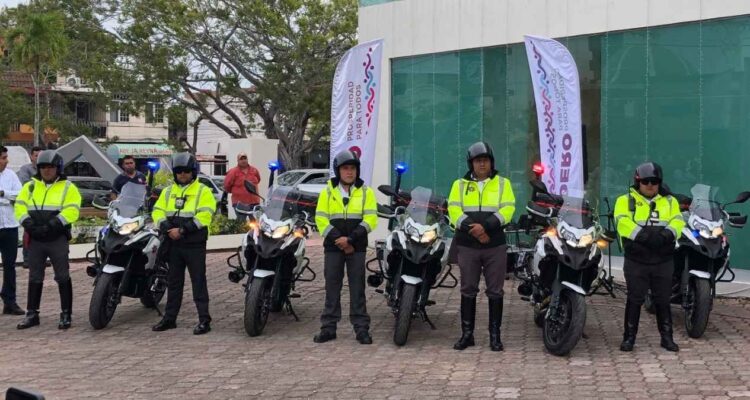 nuevas motopatrullas en Ciudad Madero