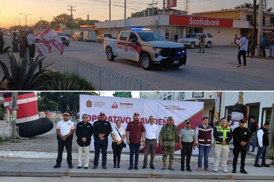 operativo navideño gonzález 2025