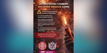 peligros de pirotecnia en Nuevo Laredo