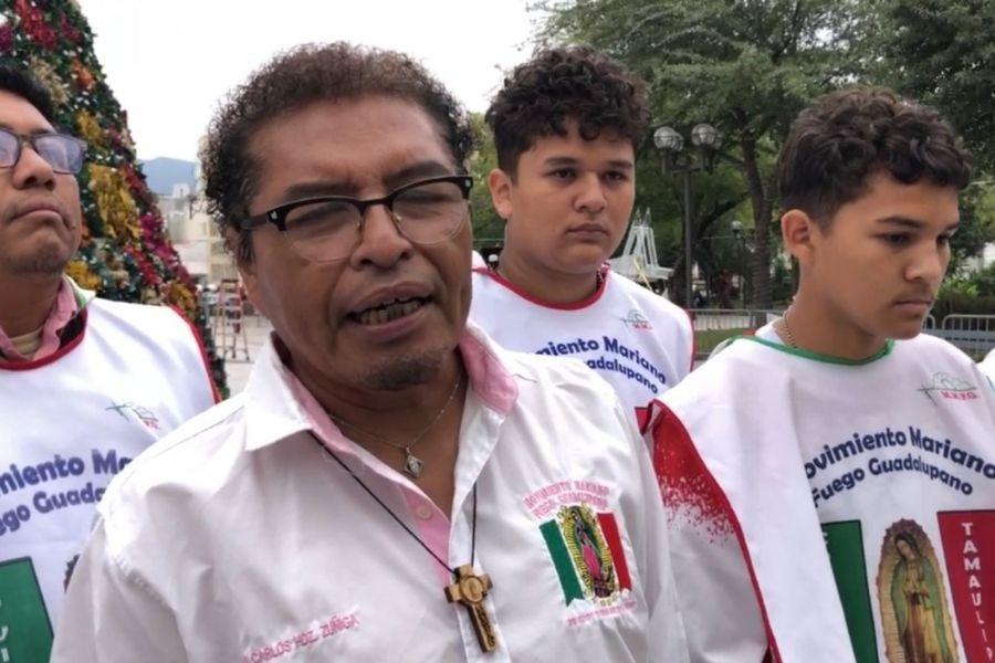 peregrinación del Fuego Guadalupano