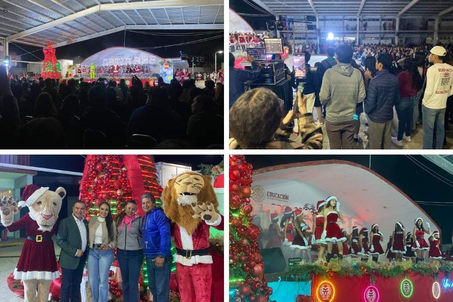 pino navideño gigante Ciudad Victoria