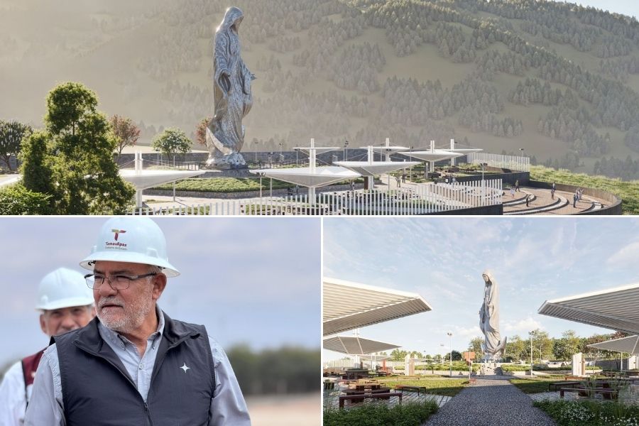 plazoleta turística en El Chorrito