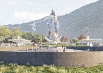 plazoleta turística en El Chorrito