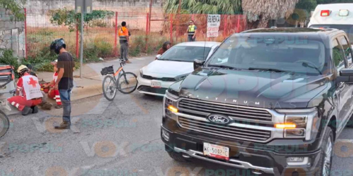 provoca choque en el Bulevar Tamaulipas