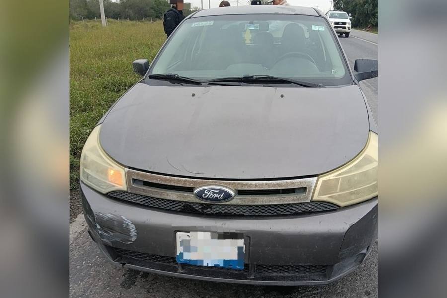 recuperan vehículo robado Reynosa