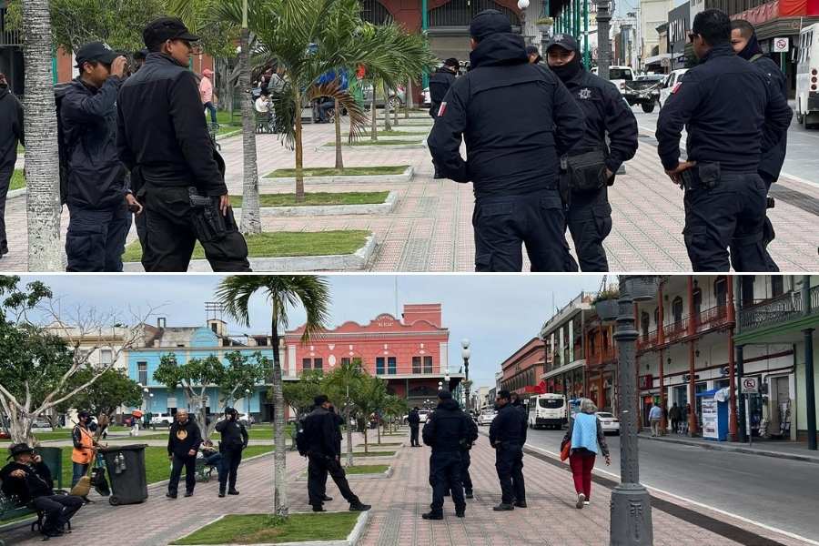 refuerzan seguridad en diciembre en Tampico