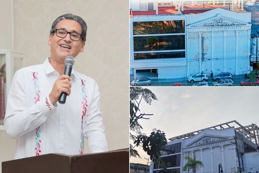 rehabilitación de la casa de la cultura en madero