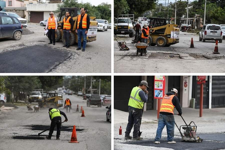 rehabilitación de pavimento Ciudad Victoria