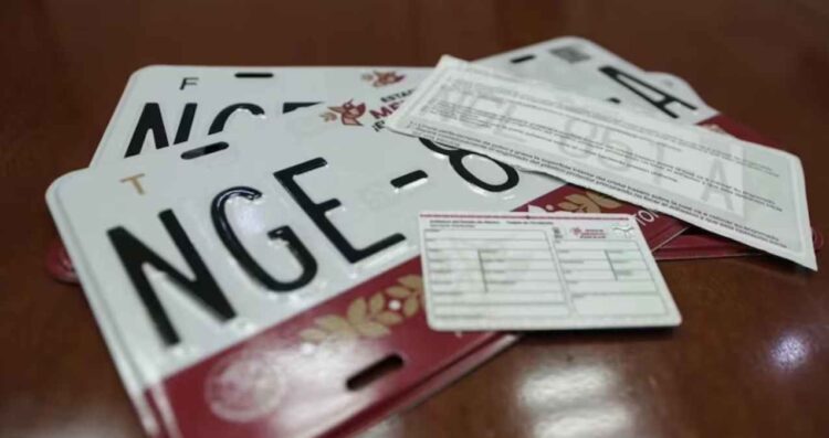 renovar sus placas el próximo año en México